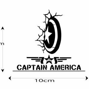 世田谷ベース風　キャプテン　ＵＳＡ　アメリカ シール　US アメ車 旧車 トラック　ハーレー カブ エアフォース ステンシル