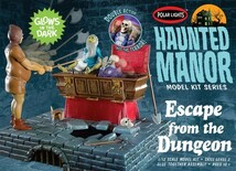 ポーラライツ 1/12 呪われた城の地下室から脱出 ホーンテッド マナー ダンジョン Haunted Manor Escape from Dungeon POLAR LIGHTS 972 　_画像3