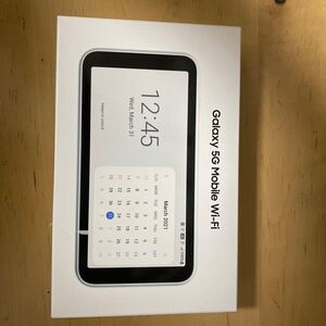 SAMSUNG Galaxy 5G Mobile Wi-Fi SCR01
