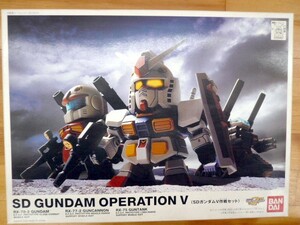 バンダイ　プラモ　ＳＤガンダム オペレーション Ｖ（ＳＤガンダム V作戦セット）