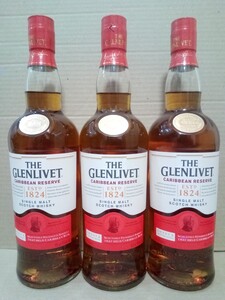 3本☆限定品☆ ザ・グレンリベット カリビアンリザーブ 700ml