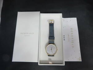 ROSEFIELD／ローズフィールド AMS｜NVC 腕時計 QZ WBUG-W70 稼働品 箱・保証書付