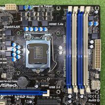 MW-691 激安 マザーボード ASRock H67M-GE/THW LGA1155 BIOS立ち上がり確認済み ジャンク_画像5