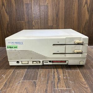 PC98M-245 激安 レトロPC98シリーズ NEC PC-9801RX2 通電不可 HDD欠品 ジャンク