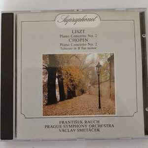 【レアCD】Frantisek Rauch / List Chopin Piano Concerto No.2 フランティシェク・ラウフ ショパン 