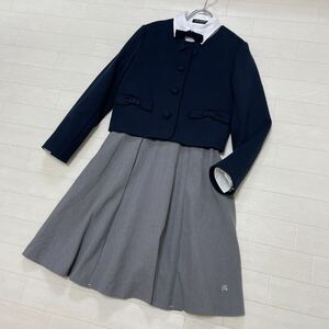 新品 pom ponette ポンポネット ジュニア フォーマル セット 3点セット ワンピース ブラウス 卒服 卒業式 お受験 面接 サイズM 150タグ付き