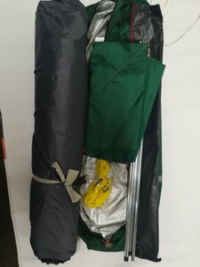 折りたたみ式テント TXZ-0023L ~4人用 グリーン 開封品 未使用と思います。3人から4人用 使用痕ありません。日本語説明書