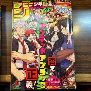 集英社　週刊少年ジャンプ　 2021年 41号　綴じ込み付録　ワンピース　大海賊百景　つながるポスター第3段