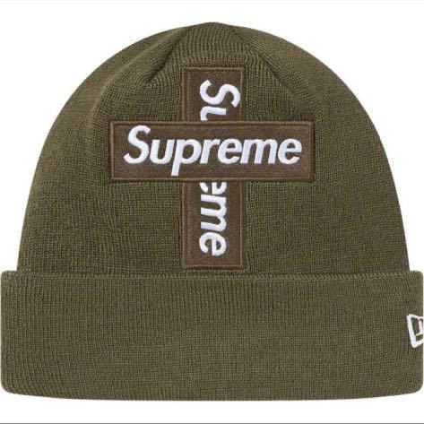 2023年最新】ヤフオク! -「supreme new era beanie olive