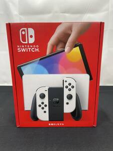 新品未使用品 任天堂 ニンテンドースイッチ 有機ELモデル 本体 Nintendo Switch Joy-Con(L)/(R) ホワイト 購入日1月21日
