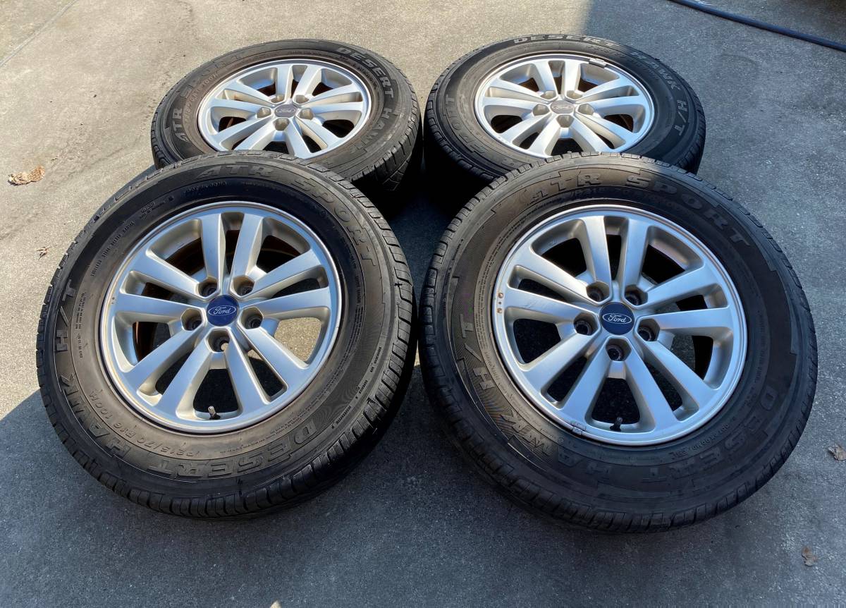 フォード Ford 純正ホイール 4本 17インチ PCD135 キャップ付