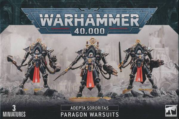 送料無料 新品 アデプタ ソロリタス パラゴン ウォースーツ ウォーハンマー 40000 Adepta Sororitas Paragon Warsuits 40k