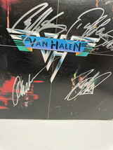 直筆サイン ヴァン・ヘイレン (VAN HALEN) LP レコード 署名 検）ジョン・レノン ビートルズ 色紙 パンフレット セックス・ピストルズ_画像3