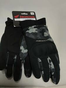 Honda protect soft shell glove size 3L unused camouflage -ju color OSYEL Y6RC3L Honda original unused goods smartphone - Touch 