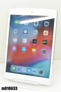 白ロム SoftBank SIMロックあり Apple iPad mini2 Wi-Fi+Cellular 64GB iPadOS12.5.5 シルバー ME832J/A 初期化済 【m010633】