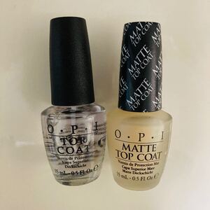 OPI トップコート&マットトップコート+キャンメイクカラフルネイルズ