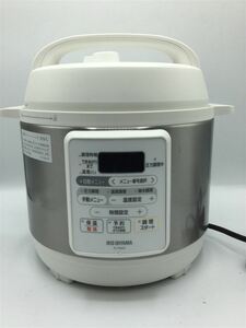 IRIS OHYAMA◆電気調理鍋/PC-EMA3-W/電気圧力鍋/ホワイト/3合/アイリスオーヤマ