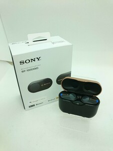 SONY◆ソニー ワイヤレスイヤホン ブラック WF-1000XM3