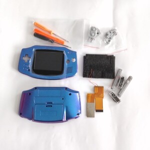 ゲームボーイアドバンスバックライト+交換用シェルのみ(ジャンク)