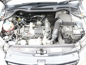 VW ポロ 6R 2012年 6RCBZ ラジエータークーリングファンモーター 電動ファン (在庫No:507214) (7229) 最終出品●