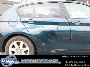 BMW 116i F20 1シリーズ 2012年 1A16 右リアドア (在庫No:504090) (7114) 最終出品●