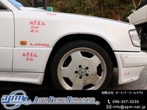 ベンツ 300CE W124 Eクラス 88年 124050 右フロントフェンダー (在庫No:028671) (6869)_画像1