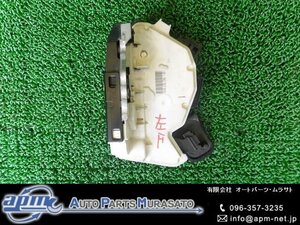 ★ VW ポロ 6R 2012年 6RCBZ 左フロントドアロックソレノイド/アクチュエーター (在庫No:A25736) (6803)