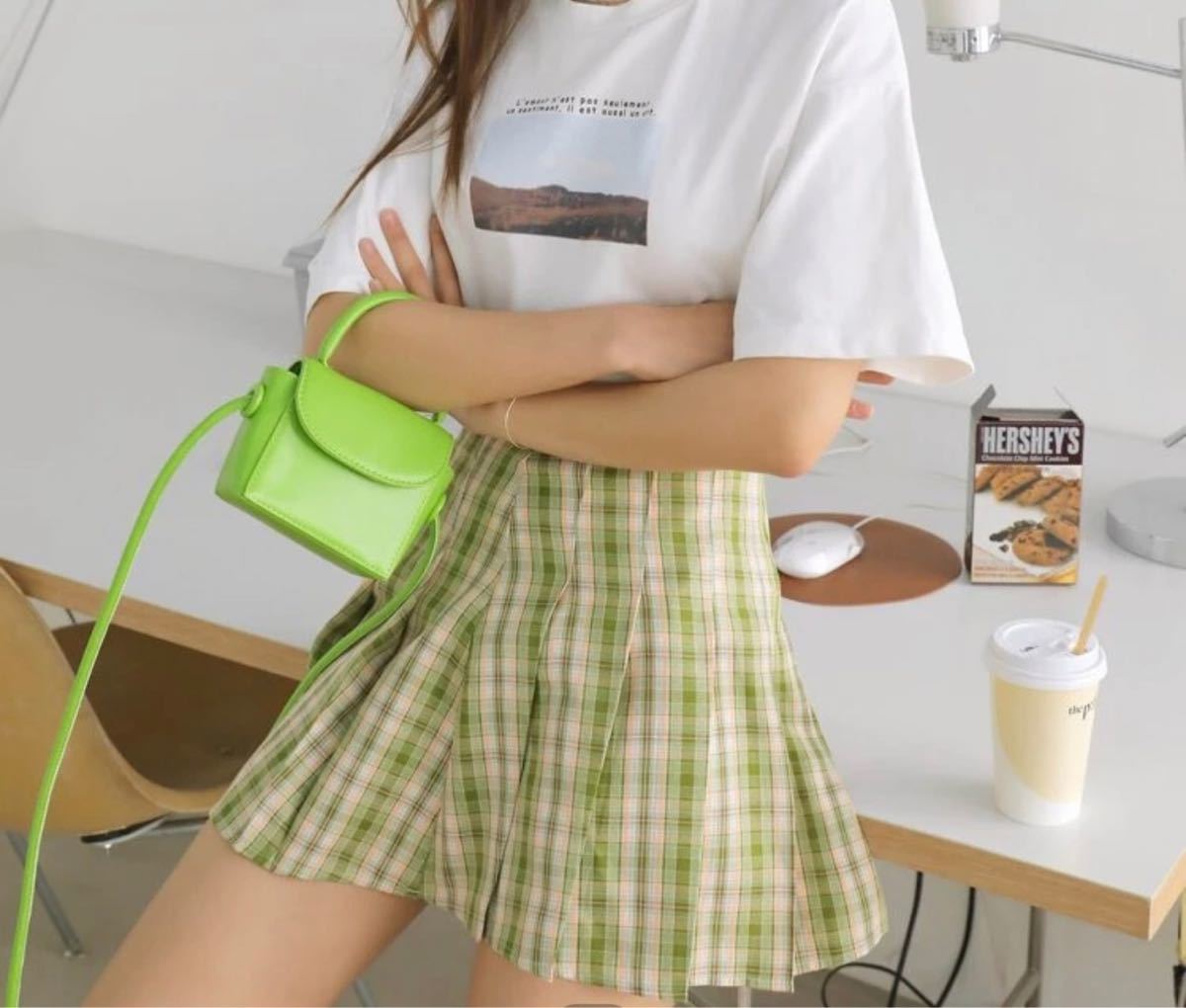 年末年始大決算 品川女子学院 制服 スカート チェック柄 レプリカ