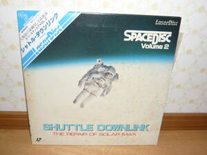 LD　レーザーディスク　「スペースディスク VOL.2 シャトル・ダウンリンク　人類初の命綱なし宇宙遊泳」