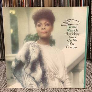 DIONNE WARWICK / HOW MANY TIMES CAN WE SAY GOODBYE 日本盤