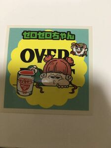 ラーメンラリー OVER PRINT 六感堂 ノーマル シール ゼロゼロちゃん