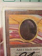 ●MTG● UN Mox Jet(英語 サイン インクド CGC 3.5)_画像5