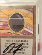 ●MTG● UN Mox Jet(英語 サイン インクド CGC 3.5)_画像6