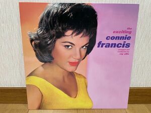 ジャズLP　LP TIME RECORDS　復刻盤　重量盤　CONNIE FRANCIS／THE EXCITING CONNIE FRANCIS