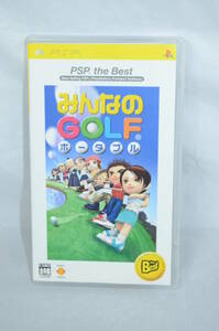  PlayStation * portable soft all. GOLF portable 