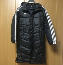 adidas　ベンチコート　サイズ160_画像1