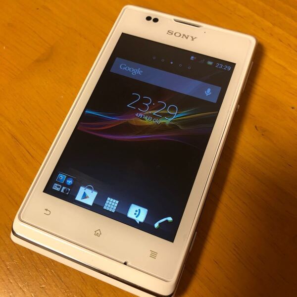 SIMフリー　SONY Xperia E C1505 ホワイト