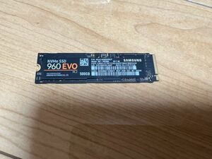 即決、送料無料★Samsung SSD 500GB 960EVO M.2 MZ-V6E500B