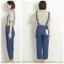 美品 アーバンリサーチ SonnyLabel サスペンダー 2WAY スラウチー デニムパンツ 定価9790円_画像6