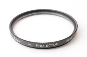 【美品】ケンコー KENKO MC Protector 58mm レンズ 保護フィルター プロテクター フィルター 538