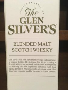 グレンシルバー 700ml 40% スコッチ ブレンデッド ウイスキー グレンシルヴァー The GLEN SILVER'S Blended Malt SCOTCH WHISKY