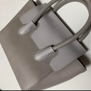 BASE ハンドバッグ ショルダーバッグ グレー