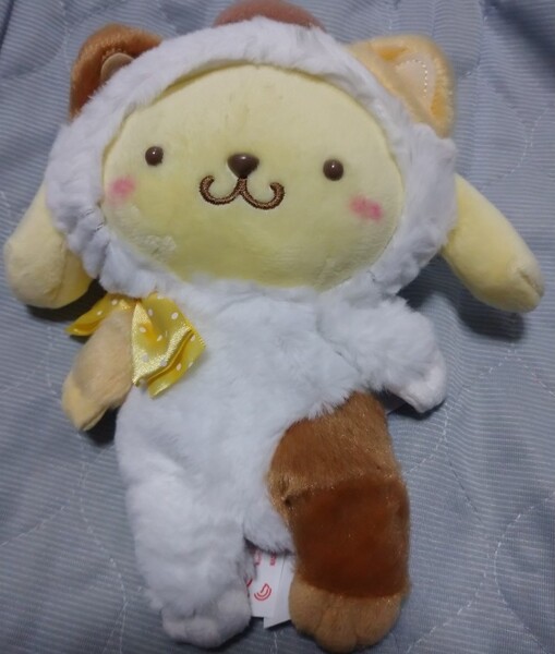 サンリオ ポムポムプリン こねこねこ ぬいぐるみ