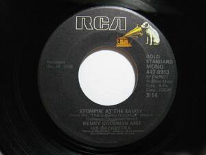 【7”】 BENNY GOODMAN AND HIS ORCHESTRA / STOMPIN' AT THE SAVOY US盤 ベニー・グッドマン サヴォイでストンプ