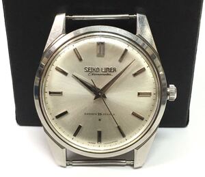 SEIKO LINER/セイコーライナー 手巻き Ref.46999 Cal.460 クロノメーター 25石 稼働品 メンズ腕時計 tktkt