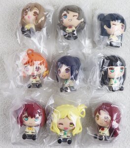S♪未使用品♪フィギュア 一番くじ ラブライブ! サンシャイン!! M賞 『ちょこのっこ 全9種セット』 メーカー:BANDAI/バンダイ ※未開封品