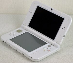 S◇ジャンク品◇ゲーム機 new NINTENDO 3DS LL RED-001 パールホワイト 任天堂/Nintendo 本体のみ 4GBSDカードつき ※タッチペン欠品