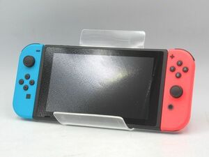 ◆中古 通電確認済 任天堂 Nintendo Switch ニンテンドースイッチ 本体(HAC-001) Joy-Con(L)(R) ジョイコン ネオンブルー レッド 初期型◆