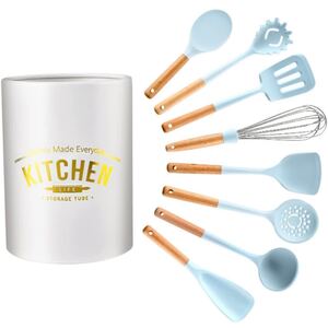 キッチンツール 調理器具 9点セット キッチン用品 木製キッチンツール クッキングツール 製菓器具 台所用品 耐熱シリコン