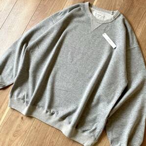 完売★ Sandinista / Joggers Sweatshirt ガゼット ヴィンテージ イージーフィット スウェット シャツ グレー / M サンディニスタ 日本製の画像1